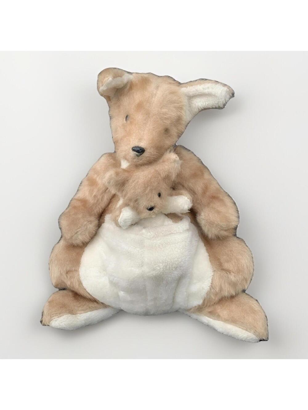 Kangaroo & Joey Large Plush Toy 24 Inch California Stuffed Toys Made In USA
